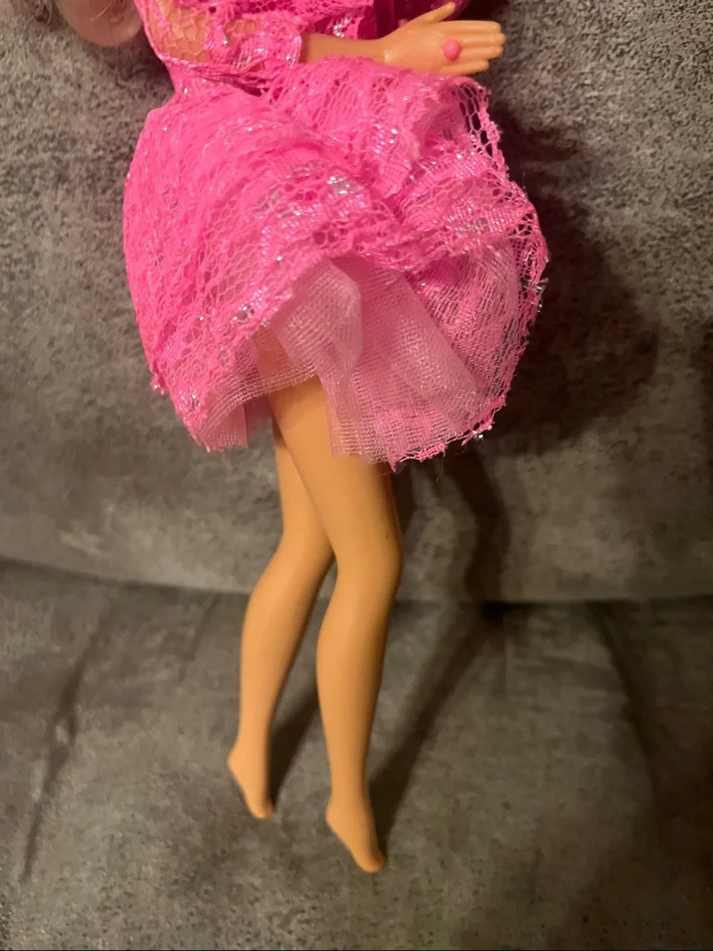 Vintage 1990 Mattel Lights and Lace Barbie Doll #9725